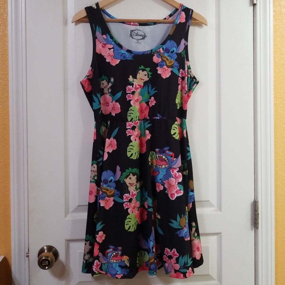 Lilo and Stitch Disney Luau Dress Size XL